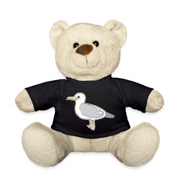 La mouette - Nounours - noir - Devant