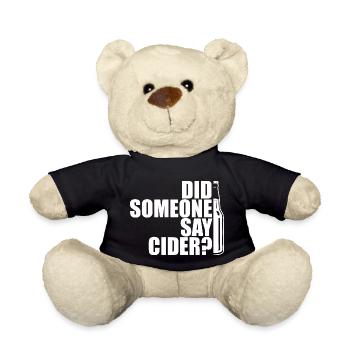 Did someone say CIDER? Hat jemand Cider gesagt? - Teddy - Schwarz - Vorne