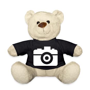 caméra de film de photographie - Nounours - noir - Devant