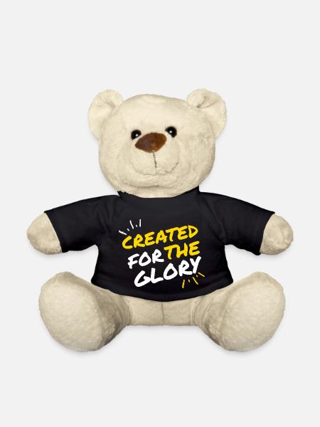 Created for the Glory - Teddy Bear - black