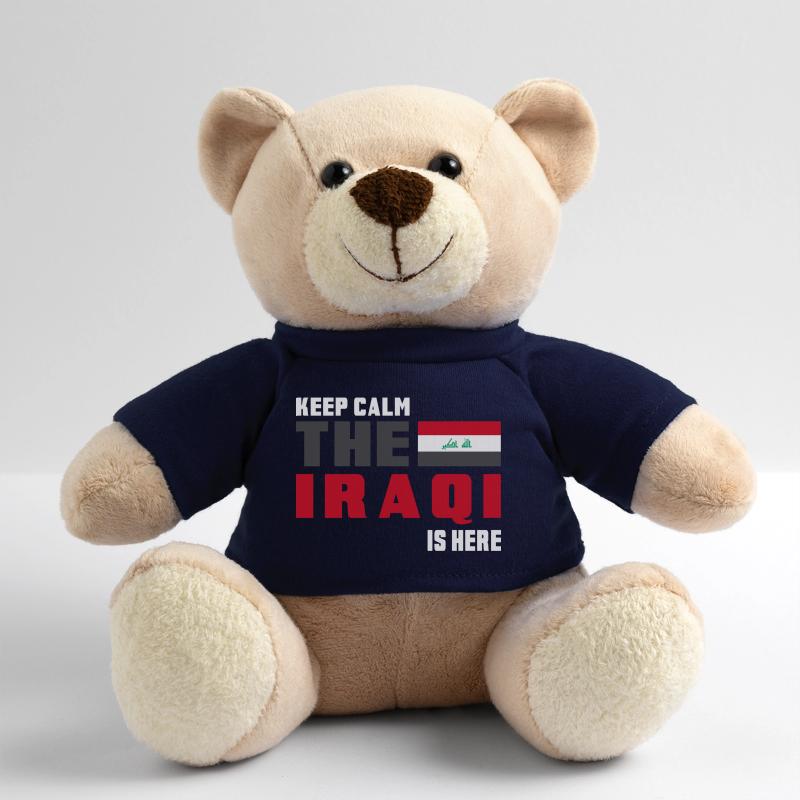 Keep Calm Iraq flag design Teddy Bear
