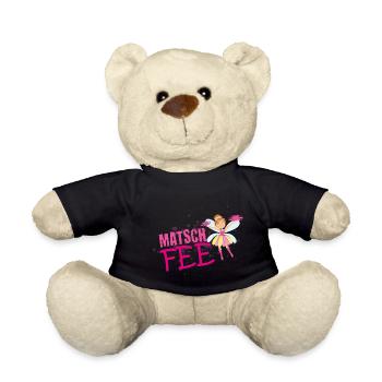Muddy run shirt mud Matsch Laufshirt Fee Team Frau - Teddy - Schwarz - Vorne