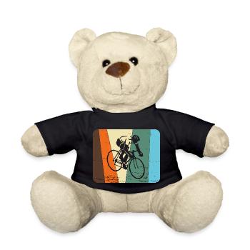 Motard / Vélo - Nounours - noir - Devant