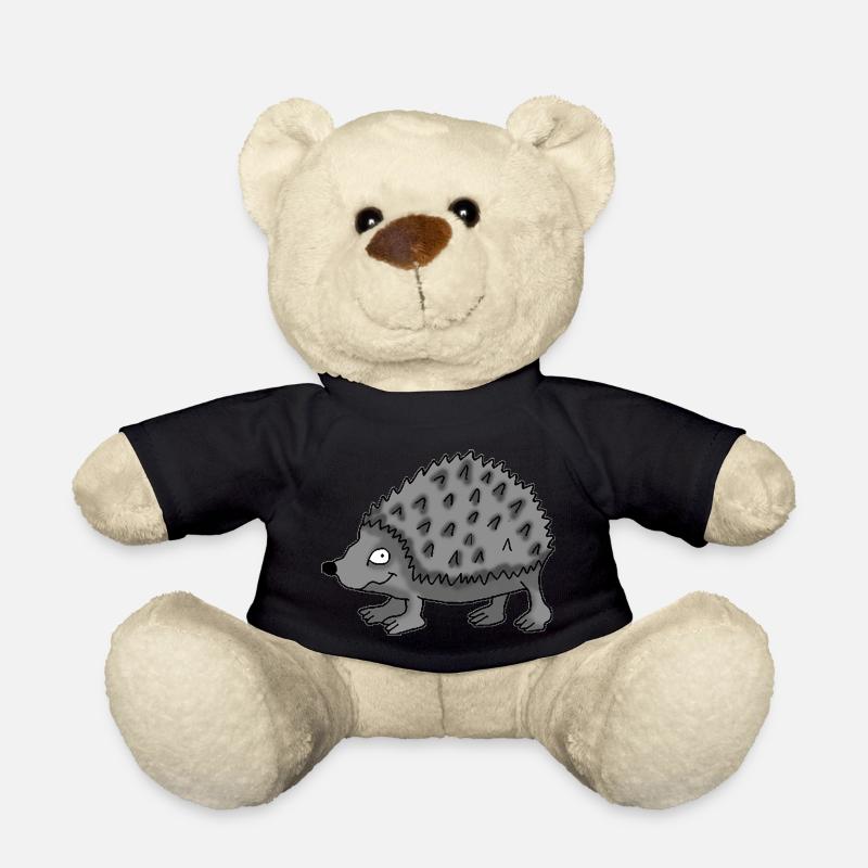 Igel 1 - Teddy - Schwarz