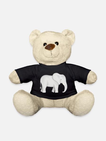 Elefant Baby - Teddy - Schwarz
