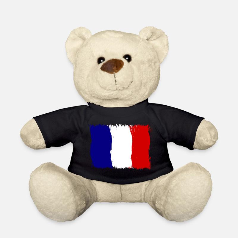 France, français - Nounours - noir
