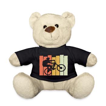 Vélo VTT Vintage Mountain Biker - Nounours - noir - Devant