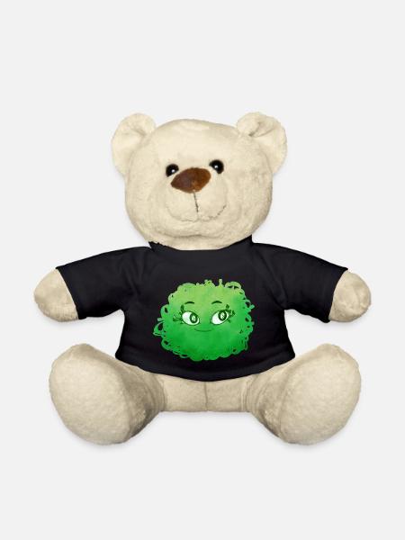 Petit Monstre pelote n°3 – vert - Nounours - noir