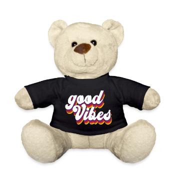 Good Vibes - Teddy - Schwarz - Vorne