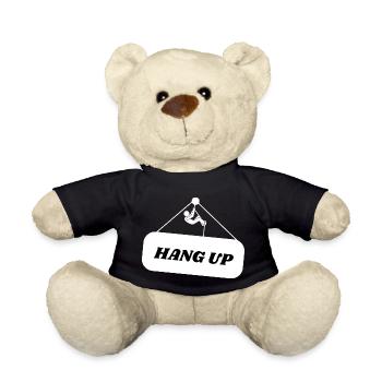 Hang Up - Teddy Bear - black - Front