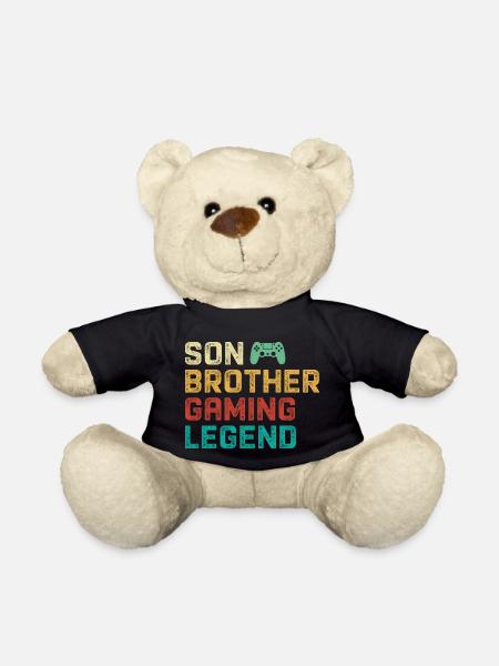 3 Son brother gaming legend - Teddy - Schwarz