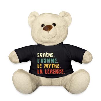 Eugène l homme le mythe la légende - Nounours - noir - Devant