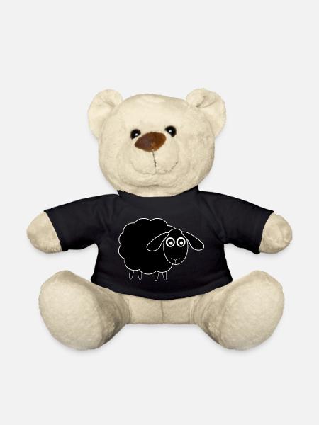 mouton mouton noir - Nounours - noir