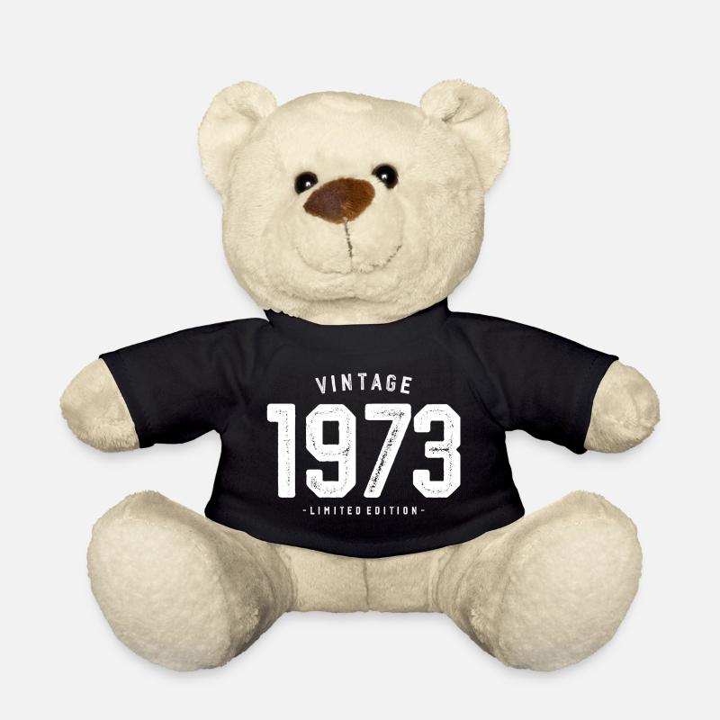 Vintage 1973 Limited Edition - Teddy Bear - black