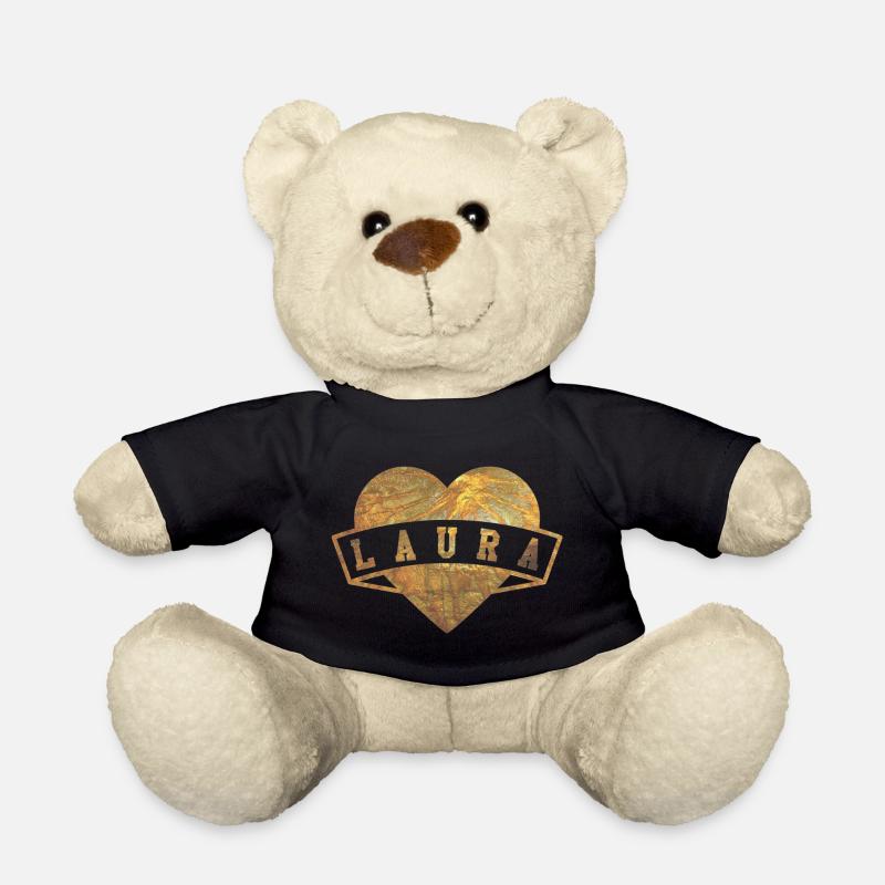 Laura Herzen Or - Nounours - noir