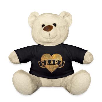 Skara Hearts Gold - Nounours - noir - Devant