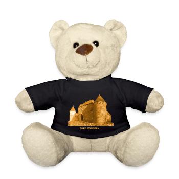 Château de Vondern Oberhausen Rhénanie-du-Nord-Westphalie - Nounours - noir - Devant