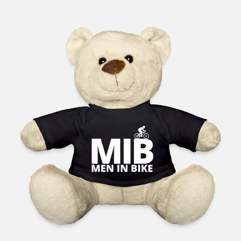Radfahren, Radfahrer, Fahrradfan - Teddy - Schwarz