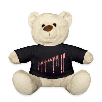 at The Crazy Aunt - Teddy Bear - black - Front