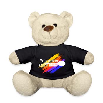You never score alone - Teddy - Schwarz - Vorne