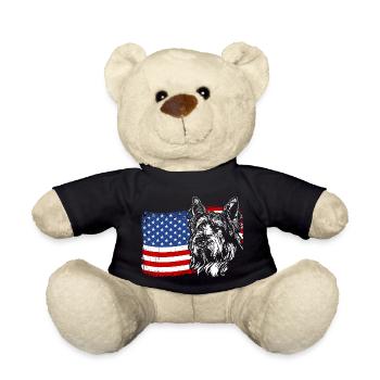 BERGER PICARD America Flag Lunettes de soleil Wilsigns - Nounours - noir - Devant