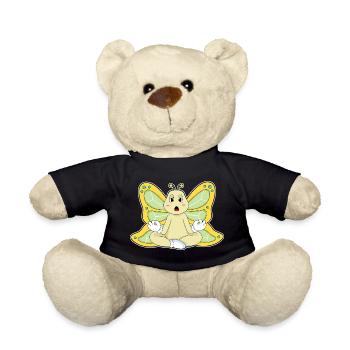 Schmetterling Yoga Fitness Meditation - Teddy - Schwarz - Vorne