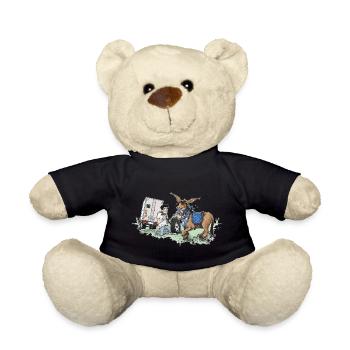 Assistance routière en voiture d’âne - Nounours - noir - Devant
