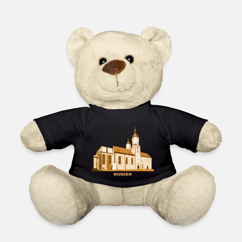 Wurzen Dom Kirche Ringelnatz Sachsen - Teddy - Schwarz