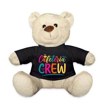 Cafeteria Crew Lustige sarkastische Geschenkidee - Teddy - Schwarz - Vorne