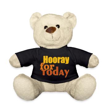 hooray for today - Teddy - Schwarz - Vorne