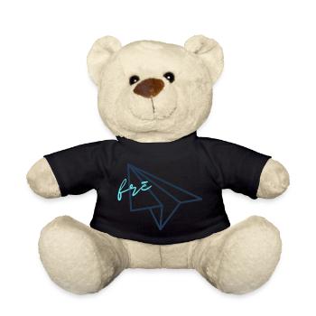 Frei, fliegen, Freiheit - Teddy - Schwarz - Vorne