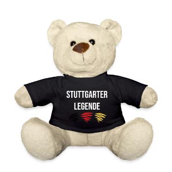 Stuttgarter Legende - Teddy - Schwarz - Vorne