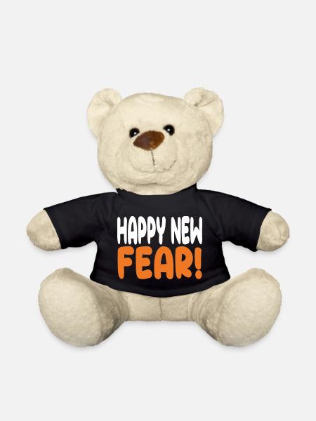 Frohe neue Angst! - Teddy - Schwarz