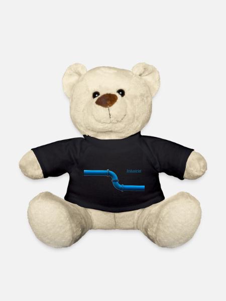 Eine Wasserleitung quer durch die Stadt - Teddy - Schwarz