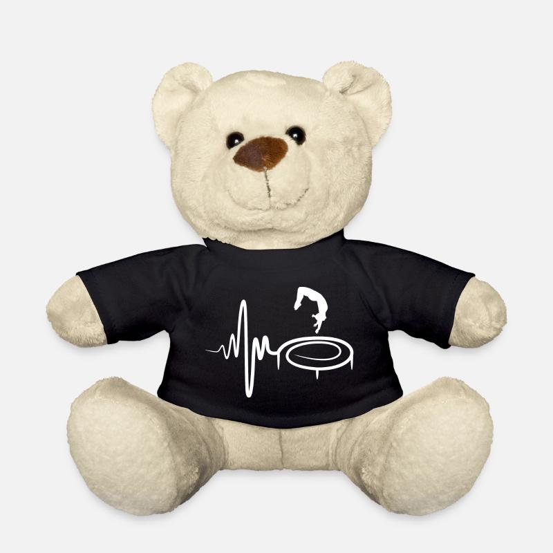 Trampolin Kind - Teddy - Schwarz