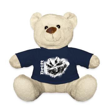 Drifter weiß - Teddy - French Navy - Vorne