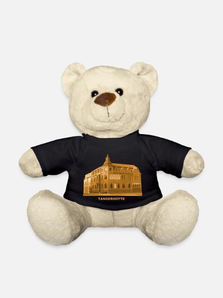 Tangerhütte Rathaus Stendal Sachsen-Anhalt - Teddy - Schwarz