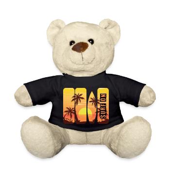 Surfing Surfboard Surfer Wassersport - Teddy - Schwarz - Vorne