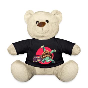 Breakdance Schildkröte Loco Animal Squad - Teddy - Schwarz - Vorne