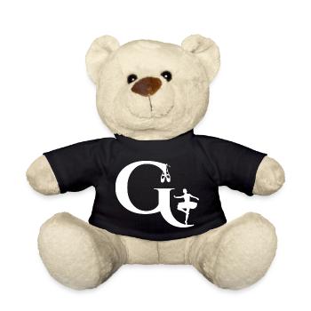 Lettre g ballerine - Nounours - noir - Devant