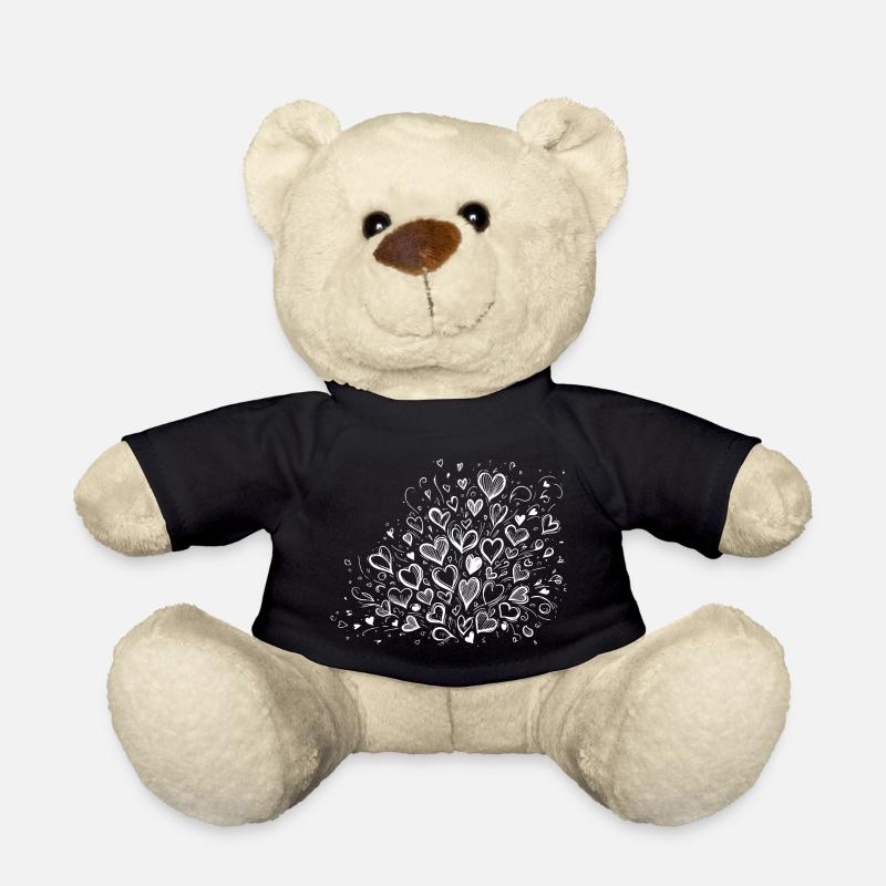 Heart Heartthrob Bouquet - Teddy Bear - black