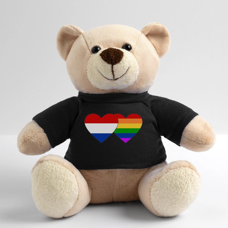 Drapeau arc-en-ciel de la Hollande Nounours