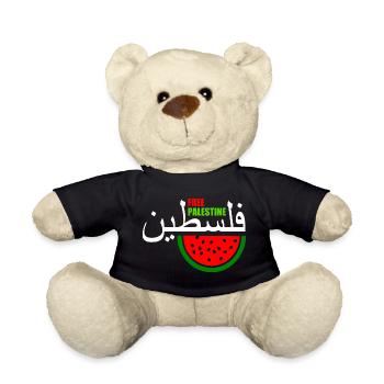 Free palestine فلسطين - Teddy - Schwarz - Vorne