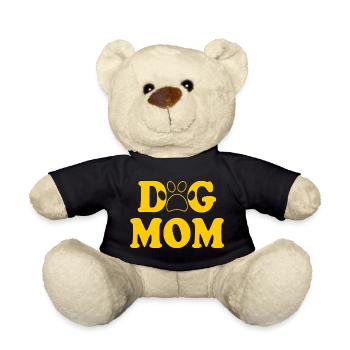 Dog mom - Nounours - noir - Devant