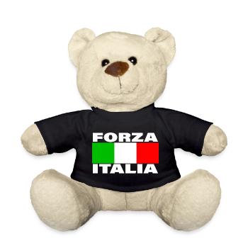 FORZA ITALIA - Nounours - noir - Devant
