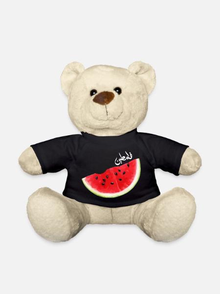 This Is Not a Watermelon Palestine Collection - Teddy Bear - black