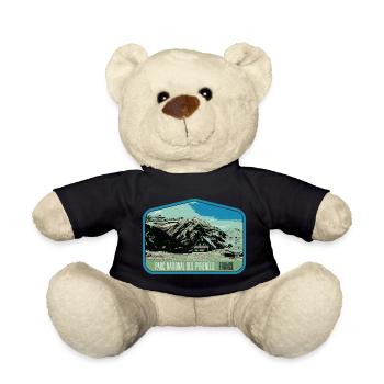 Pyrenees Landscape Escutcheon: Authentic Nature - Teddy Bear - black - Front