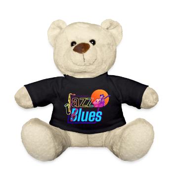 Musique Jazz et Blues | Ressentez la musique - Nounours - noir - Devant