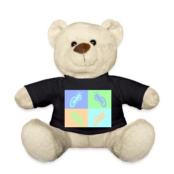 MTB Pop Art pastel - Teddy - Schwarz - Vorne
