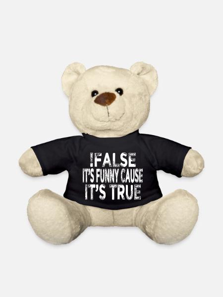 informatics nurse girl gift idea doctor - Teddy - Schwarz